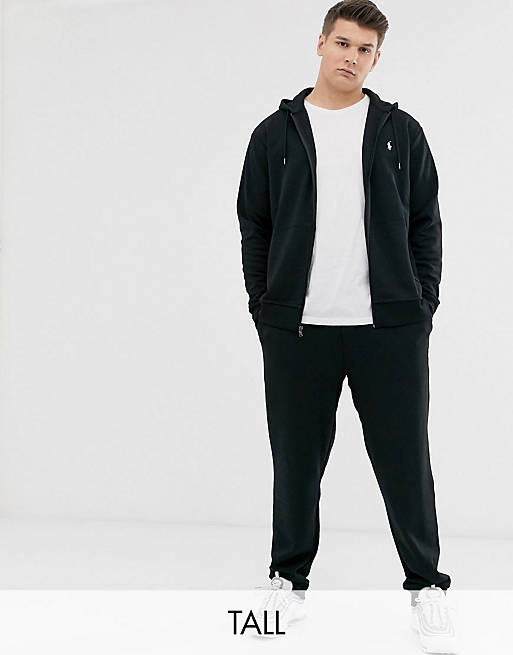 Polo Ralph Lauren Big & Tall tracksuit in black - tall | ASOS