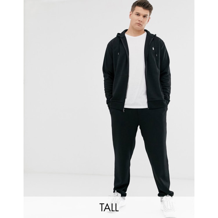 Polo Ralph Lauren Big Tall tracksuit in black tall ASOS