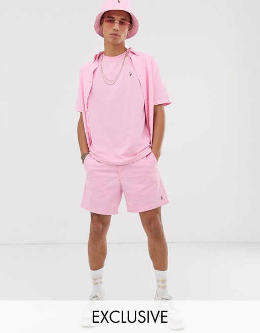 Polo Ralph Lauren Exclusive to Asos co-ord in light pink | ASOS