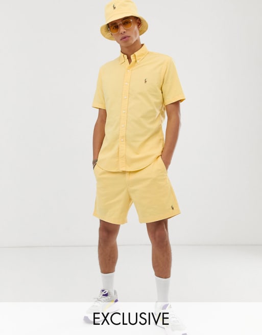 Polo Ralph Lauren Exclusive to ASOS two-piece in yellow