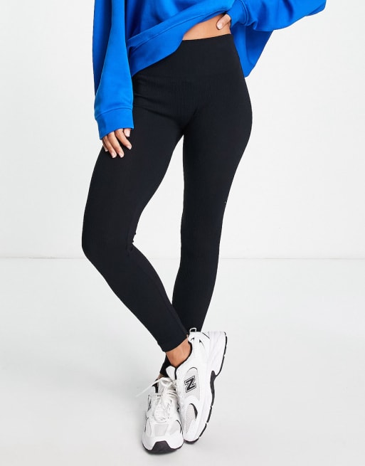 Pull & Bear - Seamless ribbed leggings