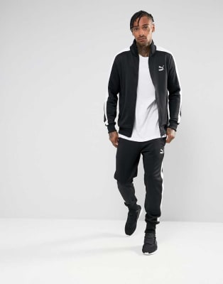 puma tracksuit t7 grey