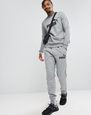 gray puma tracksuit