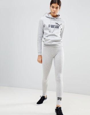 puma leggings and hoodie