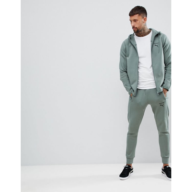 Olive Green Puma Jogging Suit | vlr.eng.br