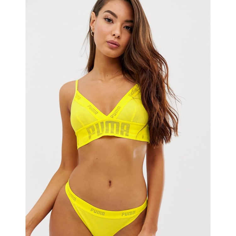 Puma sheer bralette on sale