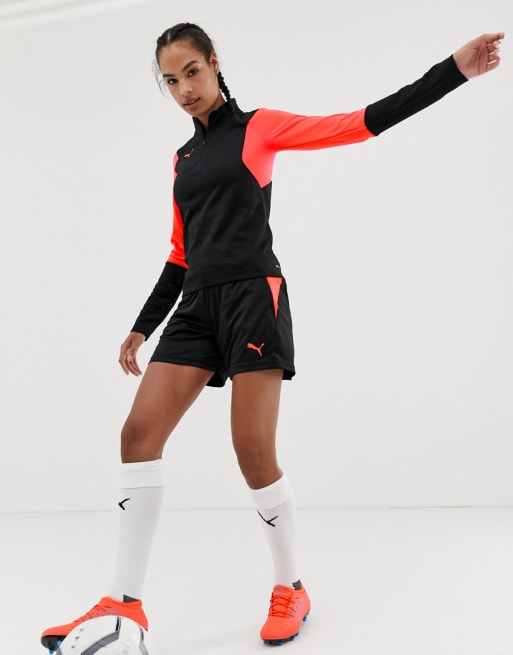 Puma soccer hot sale shorts womens