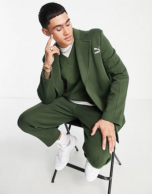 Puma Tailoring set in forest green