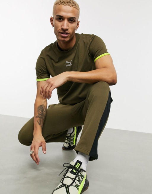 Puma – TFS – Khakifärgad träningsoverall