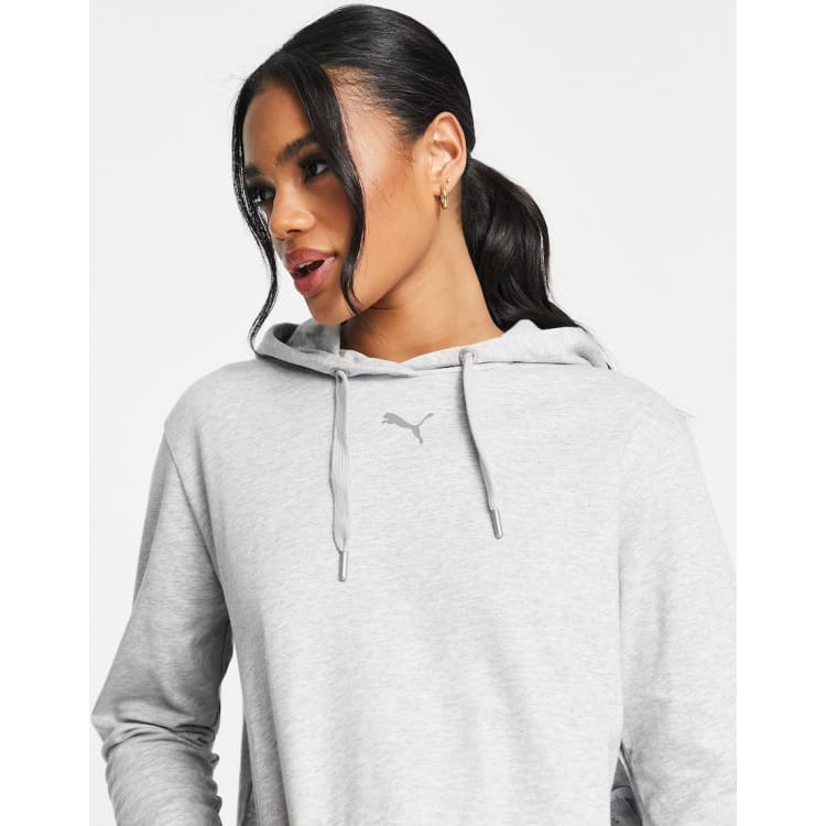 Puma Training Desert cropped hoodie and joggers in grey ASOS