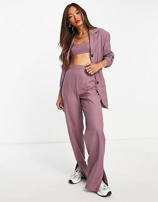 Purple Topshop Co-ord Suit
