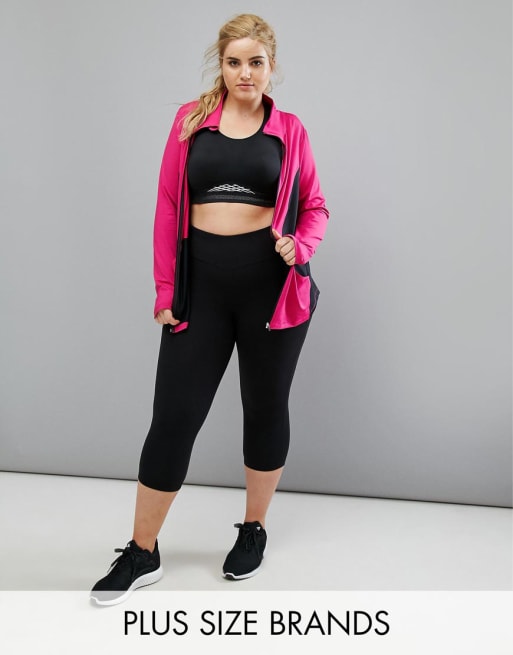  Rainbeau Curve – Top zapinany na zamek i legginsy
