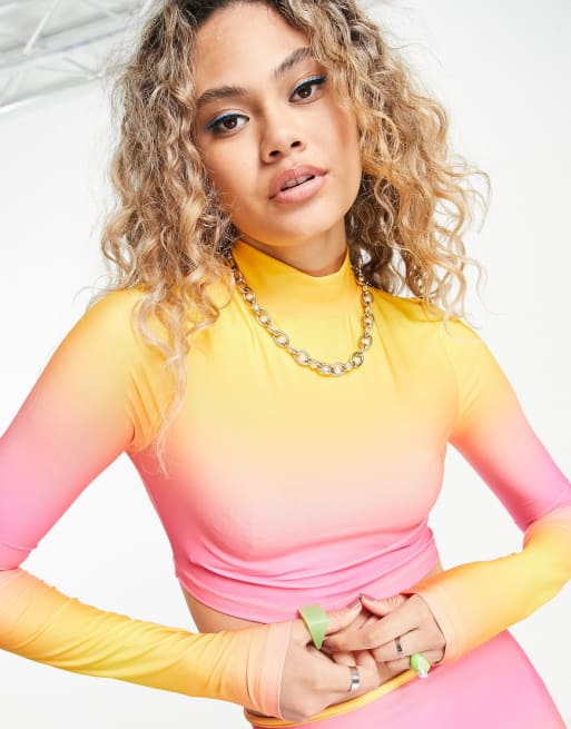 Rebellious Fashion set in ombre print