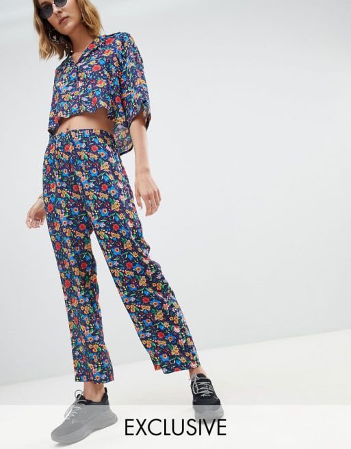 Reclaimed Vintage Inspired - Coordinato a fiori