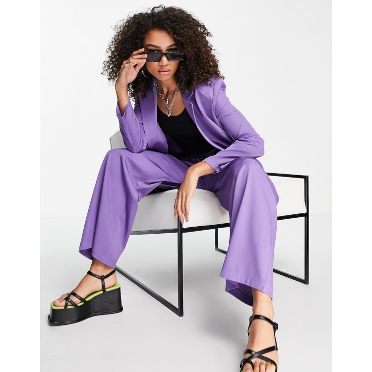 Reclaimed Vintage inspired purple suit co-ord | ASOS