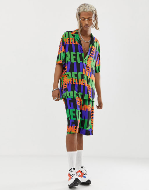 Reclaimed Vintage two-piece with repeat logo