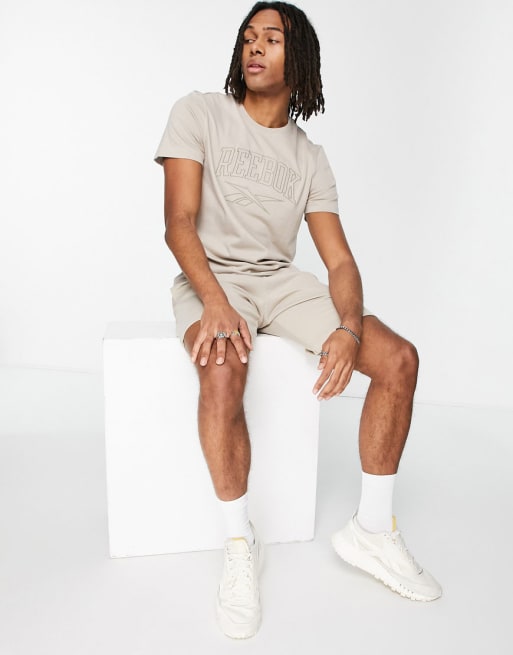 Reebok - Coordinato vintage color sabbia