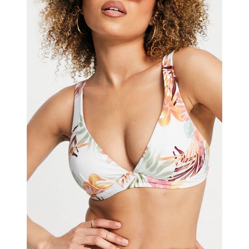 Donna Bikini Rip Curl - Tallows - Bikini con stampa tropicale
