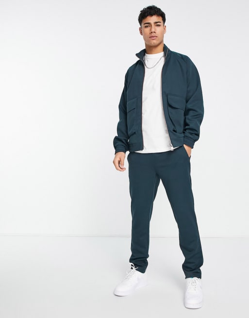 River Island – Set aus Twill in Grün