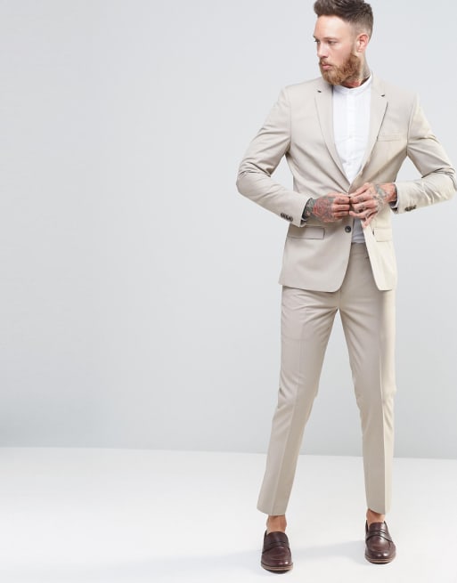 River island mens skinny on sale suits