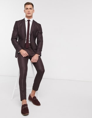 Titan Velvet Durag Aus Satin – Für Herren, Langer Schwanz, Dehnbar, Farbe Burgunderrot, 1 Stück