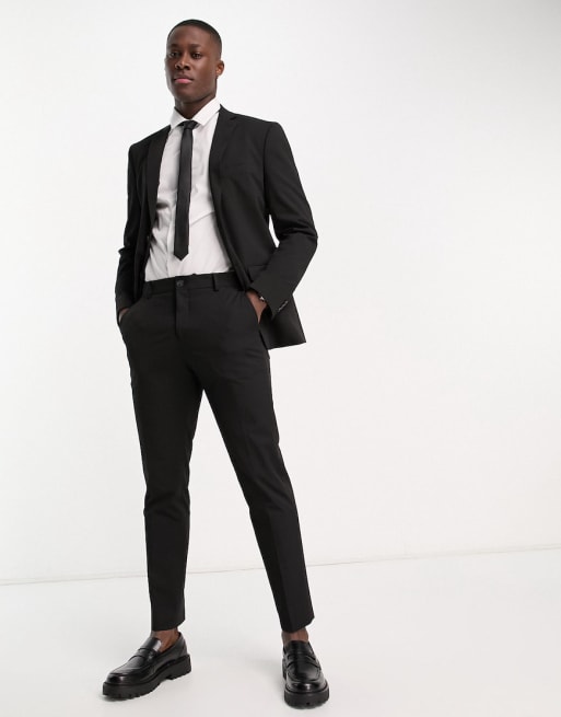 Selected Homme slim fit suit in black | ASOS