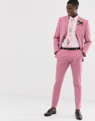 asos rose suit