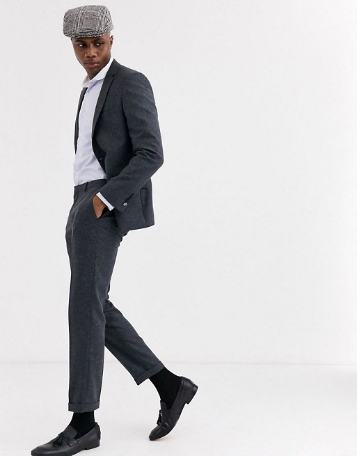 Shelby & Sons slim suit in grey