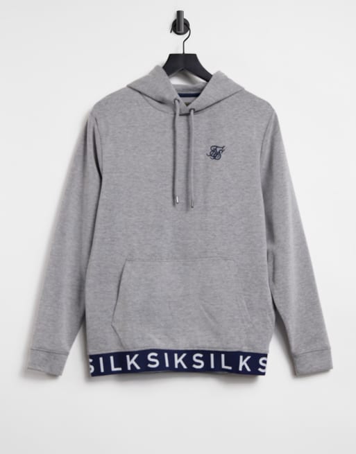SikSilk – Grårutig träningsoverall i stretchig jacquard