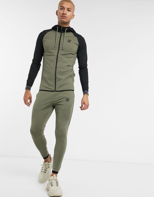 Sik silk store green tracksuit