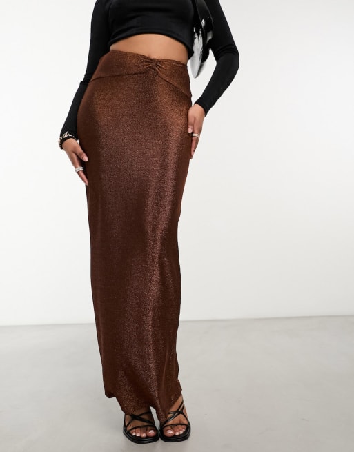 Bodysuit with best sale maxi skirt