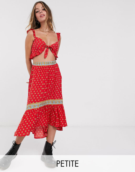 Sister of the Tribe - Combi-set met bloemenprint