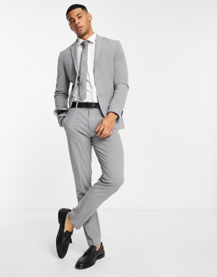 asos light grey suit