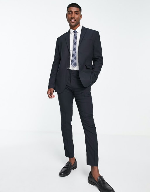 Skinny pak in marineblauw - Suit Flow 6