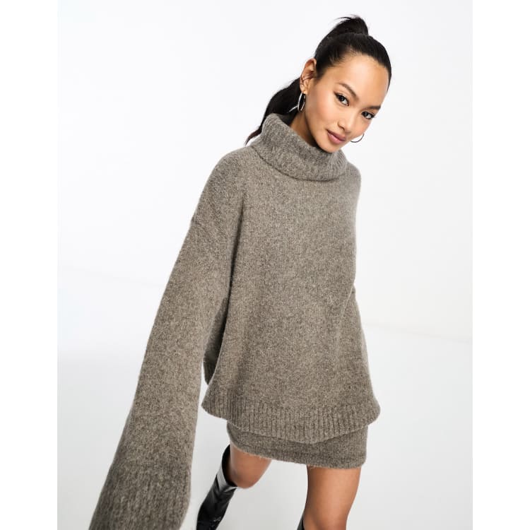 Ensemble jupe pull online laine