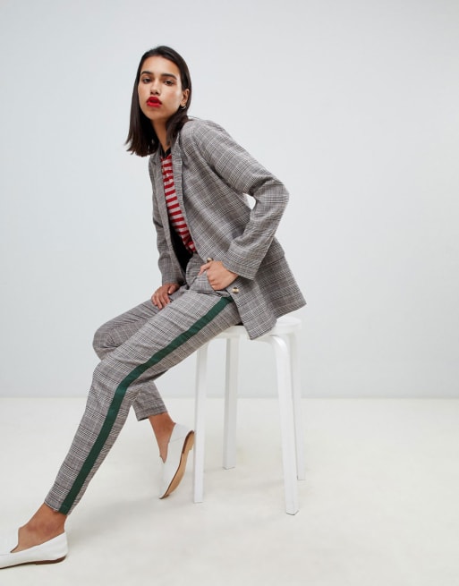 Sofie Schnoor - Geruite blazer en broek, combi-set