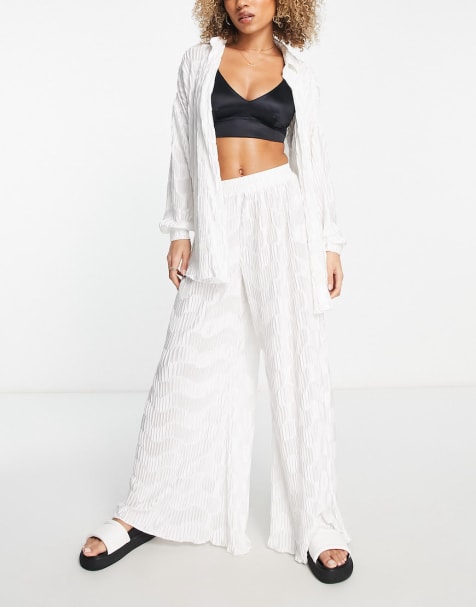 South Beach - Coordinato bianco a pieghe - view 1