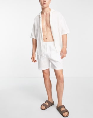 Robe De Plage Rayée Marine & Blanc Cherry Beach - Taille S (FR38), Viscose, Neuve