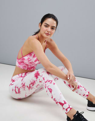 tie dye gym leggings