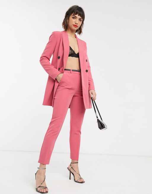 Stradivarius hot sale pink blazer