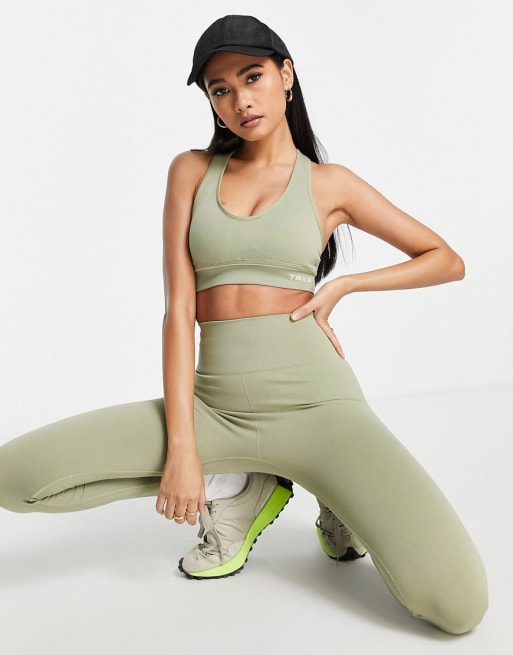 TALA activewear set in purple exclusive to ASOS