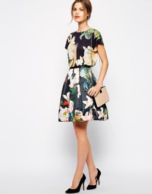 ted baker asos dress