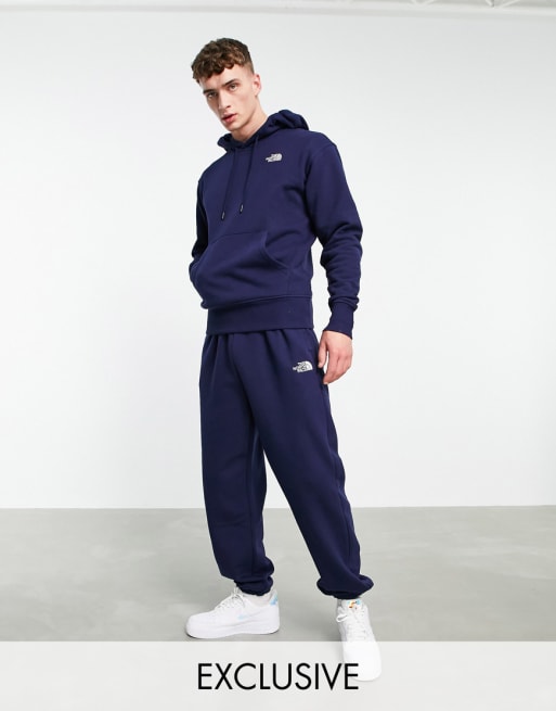 The North Face Essential sweats co ord in navy Exclusive at ASOS