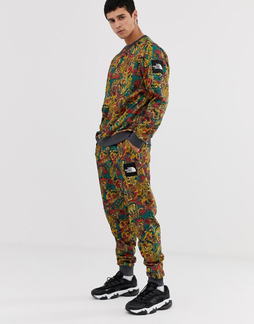 The North Face Fine 2 co ord in genesis print ASOS