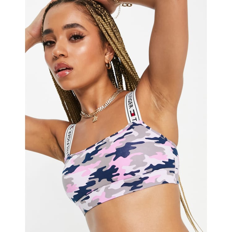 Tommy Hilfiger authentic lingerie set in pink camo ASOS