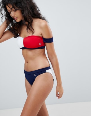 tommy hilfiger bandeau bikini