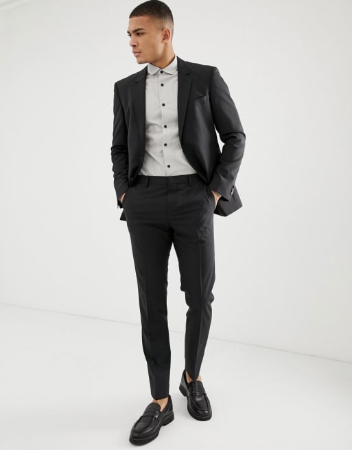 Tommy hilfiger sale black suit