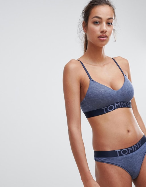 Tommy Hilfiger - Ensemble de brassière minimaliste et string