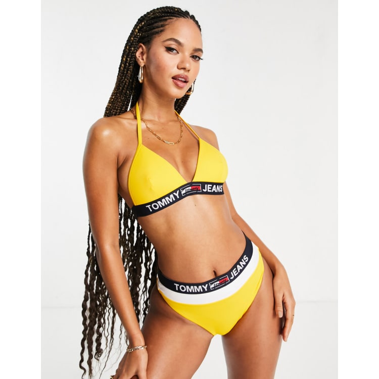 Tommy Hilfiger Jeans Bikini in Gelb ASOS