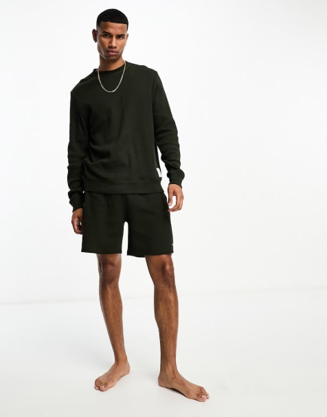 Men's loungewear best sale short sets